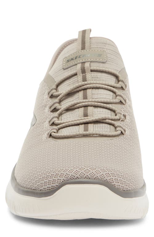Skechers Summits Knit Sneaker In Taupe