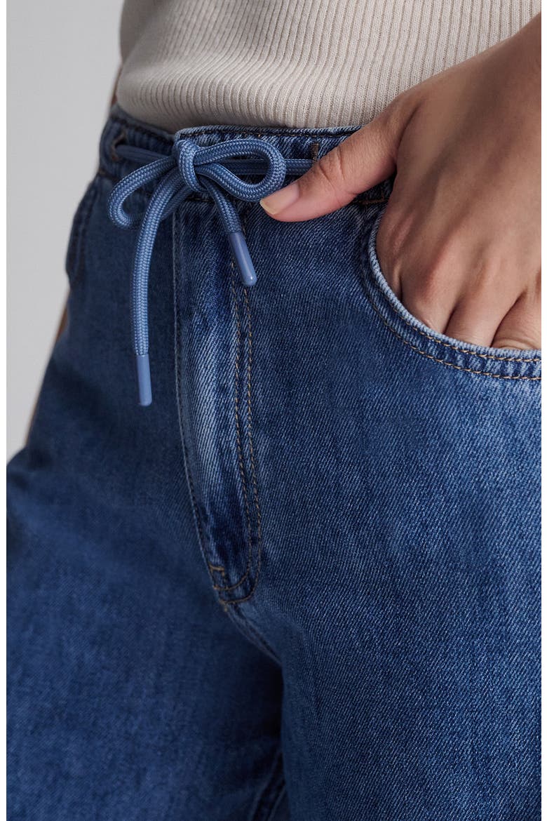 Merly Wide Leg Denim Pants, Alternate, color, MID WELL BLUE
