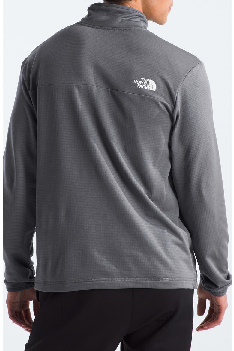 Cedar Trail Grid Fleece Full Zip Jacket, Alternate, color, SMOKED PEARL
