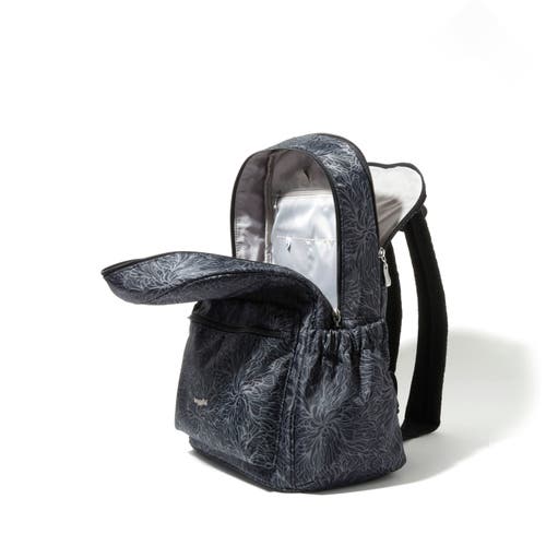 Baggallini On The Go Laptop Backpack In Midnight Blossom