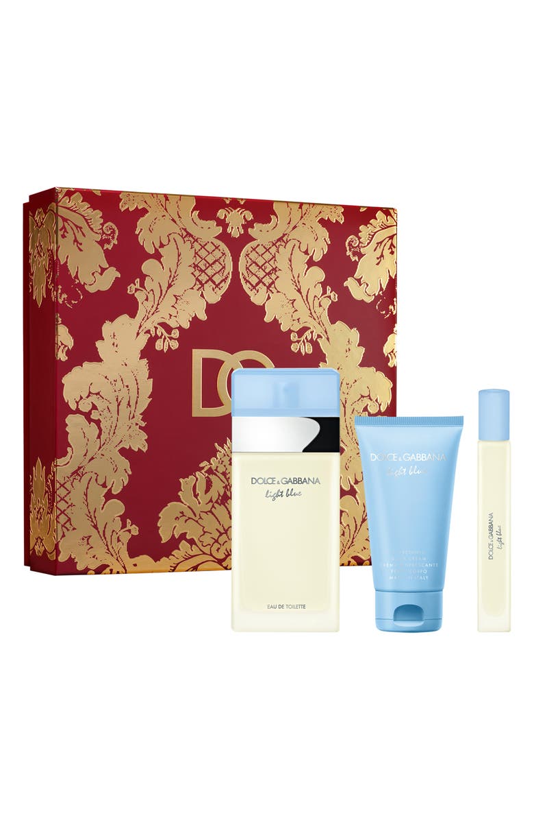 Dolce&Gabbana Light Blue 3-Piece Gift Set $124 Value, Main, color,