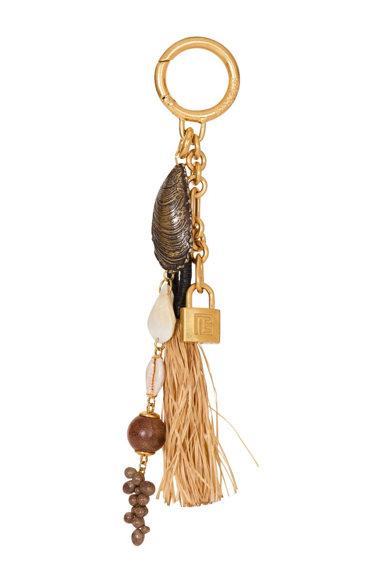 Balmain Pulse shell charm, Main, color, Gold