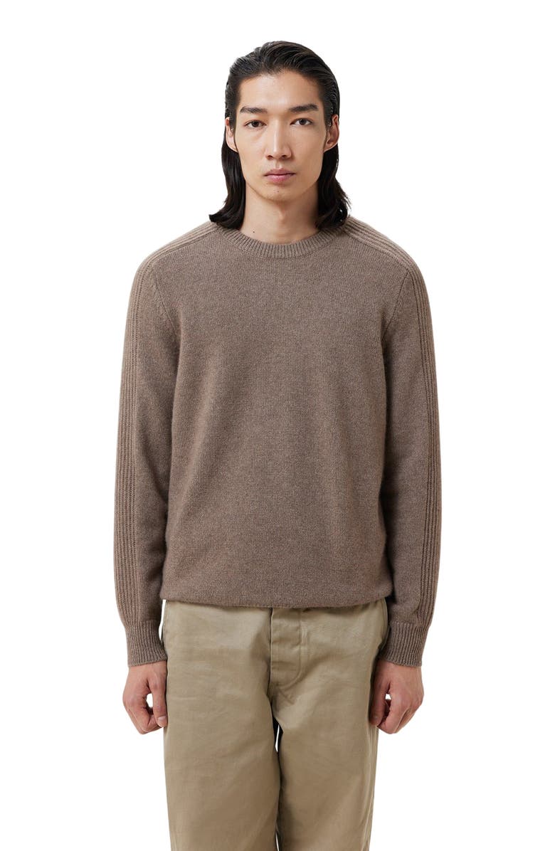 GOBI Mongolian Cashmere Cashmere Regular Fit Sweater, Main, color, Taupe