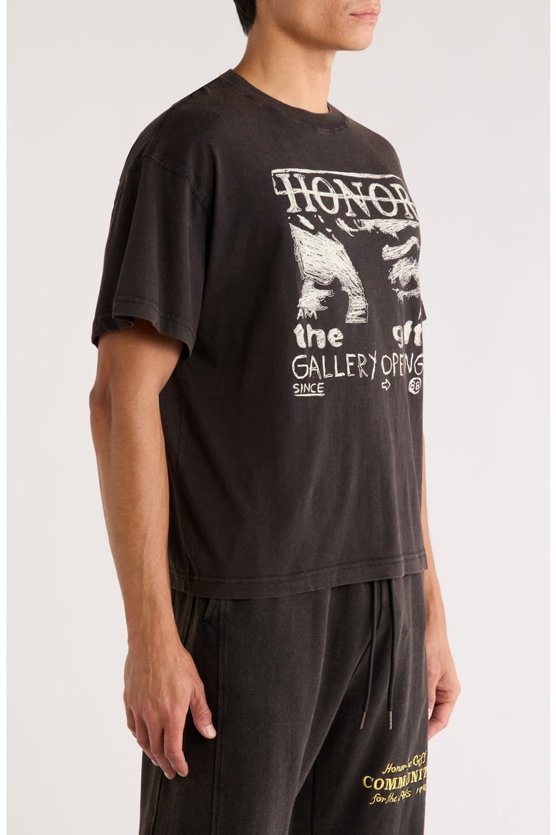 Art That Reflects Graphic T-Shirt, Alternate, color, BLACK