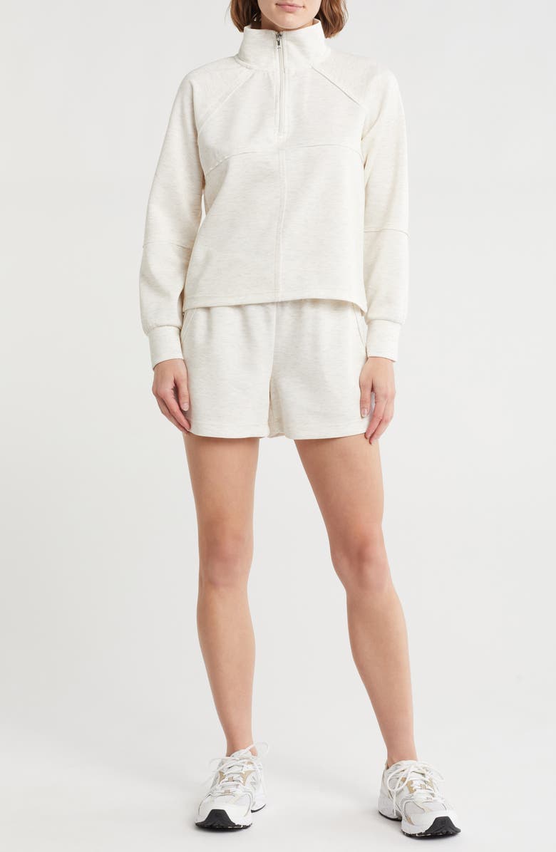 RBX Scuba Quarter Zip Pullover & Shorts Set, Main, color,