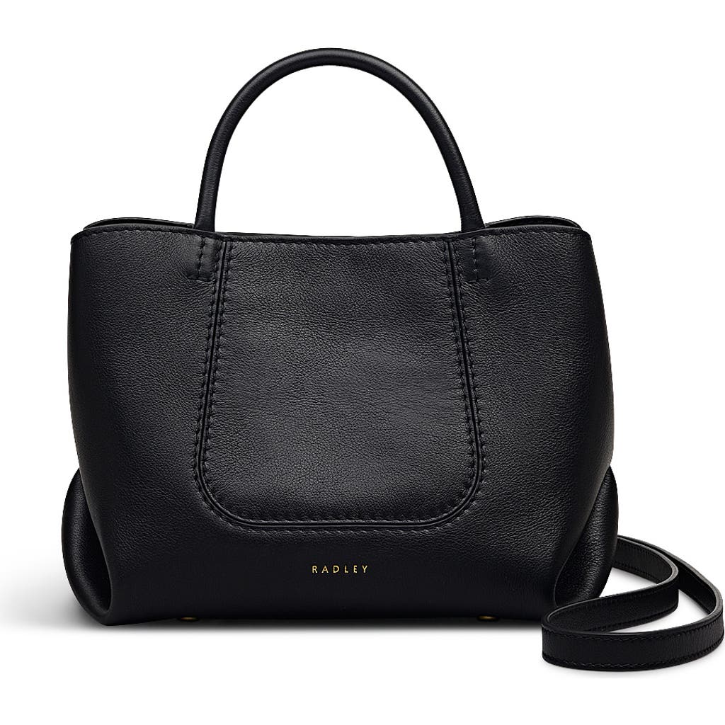 Radley The Compton Small Ziptop Satchel Bag In Black