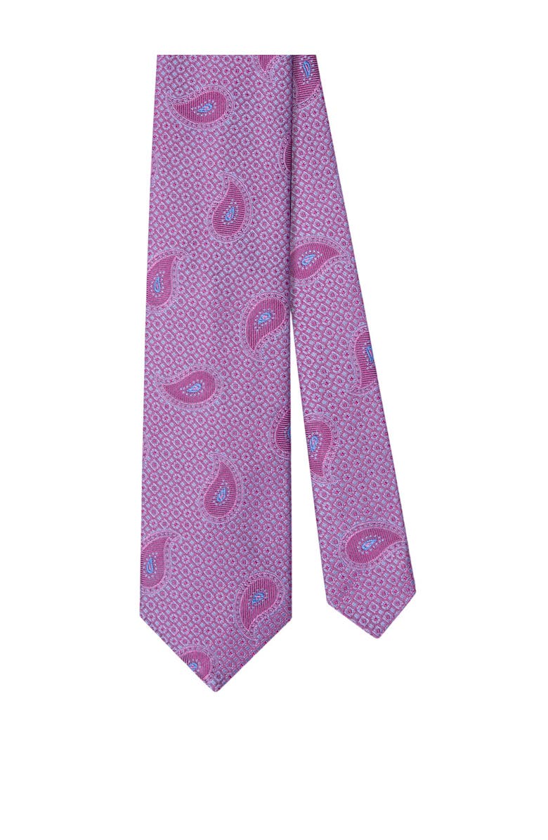 Robert Talbott Robert Pine Geo Jacquard Best of Class Necktie, Main, color, Pink