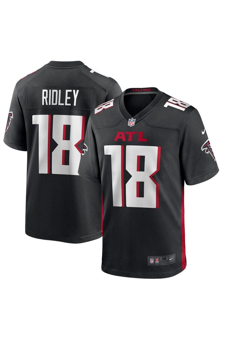 Men's Nike Calvin Ridley Black Atlanta Falcons Game Player Jersey, Main, color, BLACK