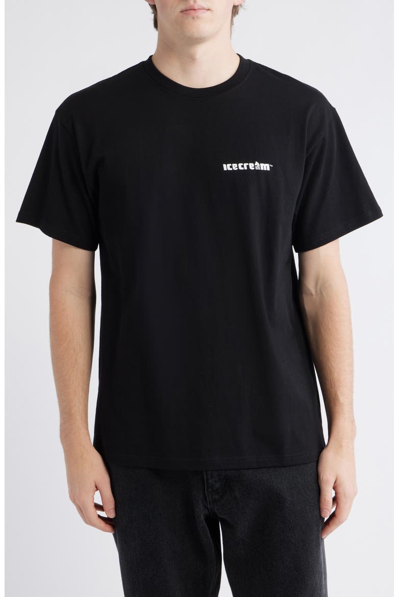 Cash Crop Graphic T-Shirt, Main, color, BLACK
