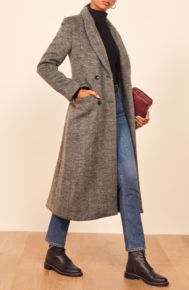 Reformation York Coat, Alternate, color,