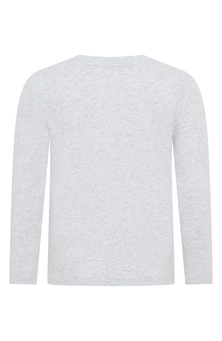 dot australia Kids' Skating Ghost Long Sleeve Graphic T-Shirt, Alternate, color, Grey Marle