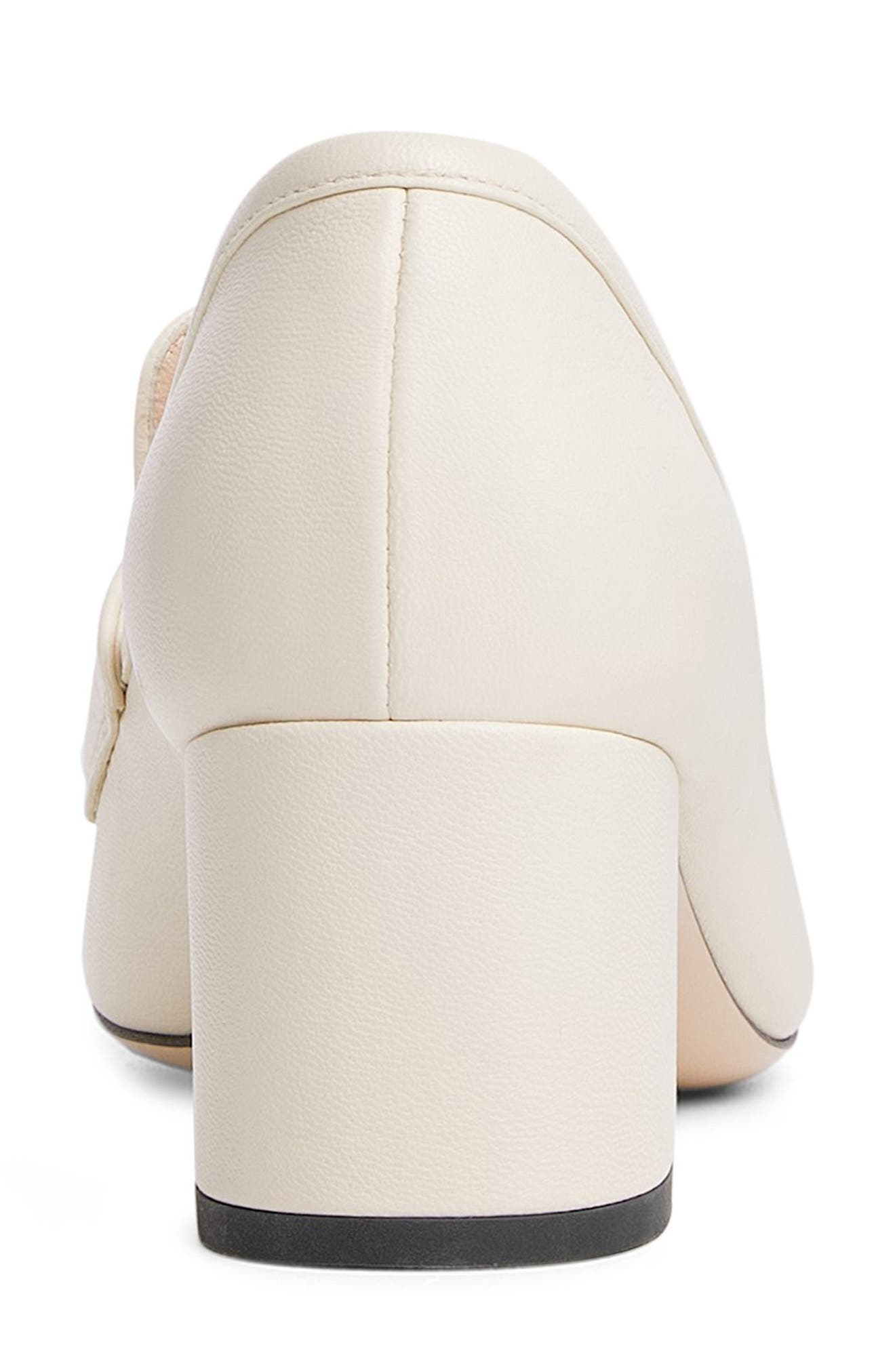 Gucci Horsebit Loafer Pump, Alternate, color, Sand