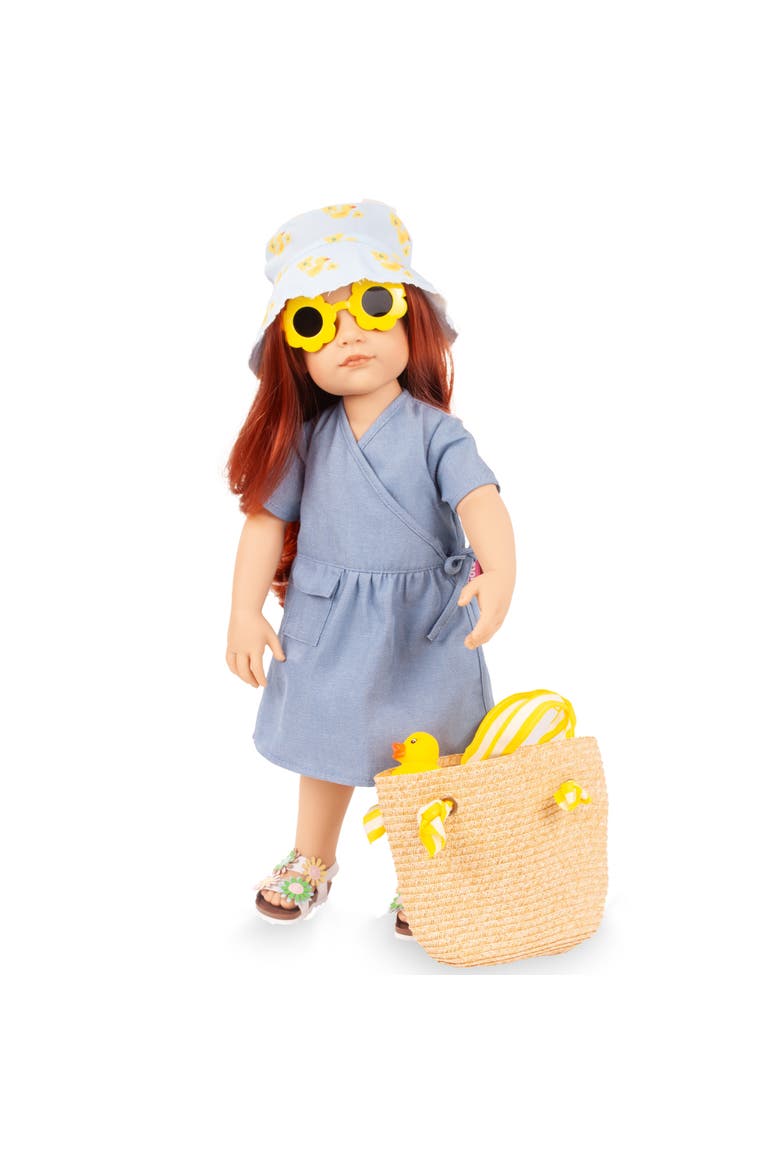 Hannah Little Duck - 19.5" Standing Poseable Doll Set, Kids 3+, Alternate, color, Multicolored