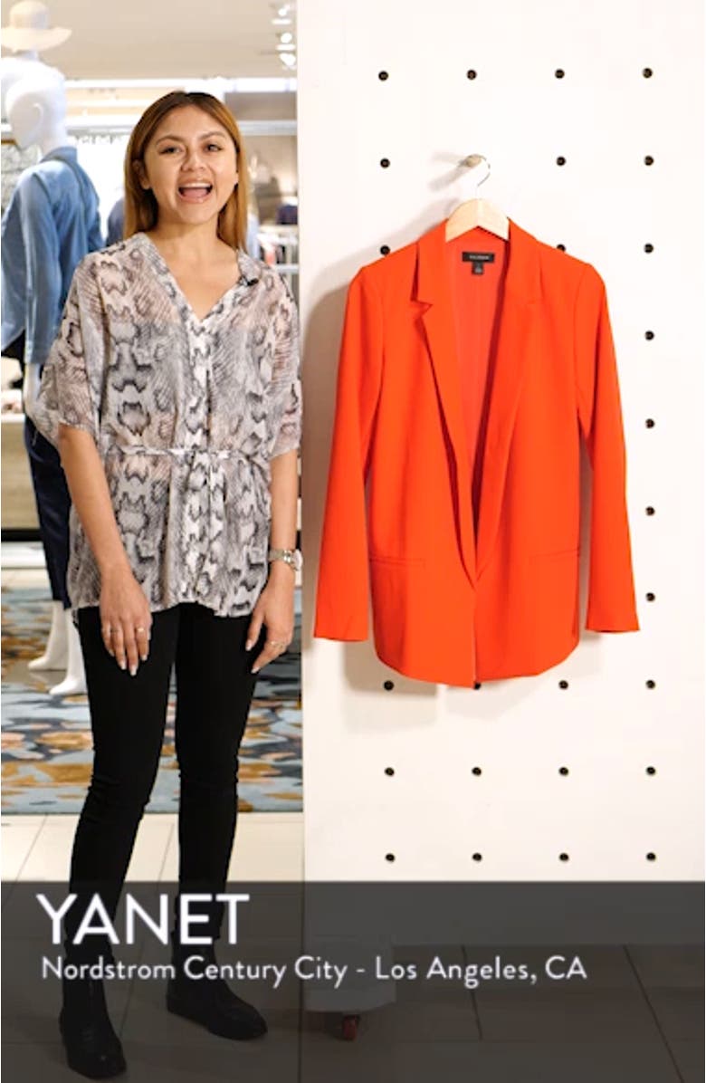 Open Front Blazer, sales video thumbnail