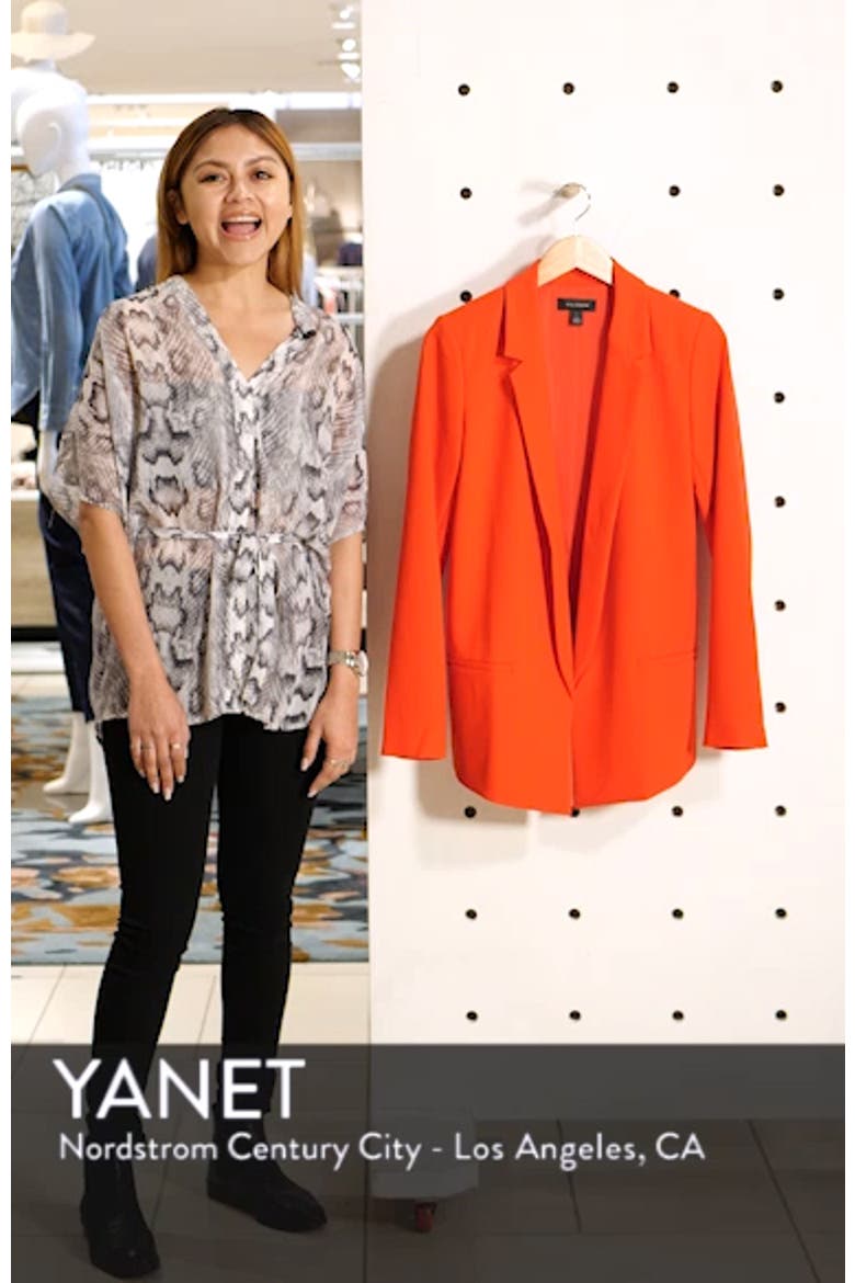 Open Front Blazer video