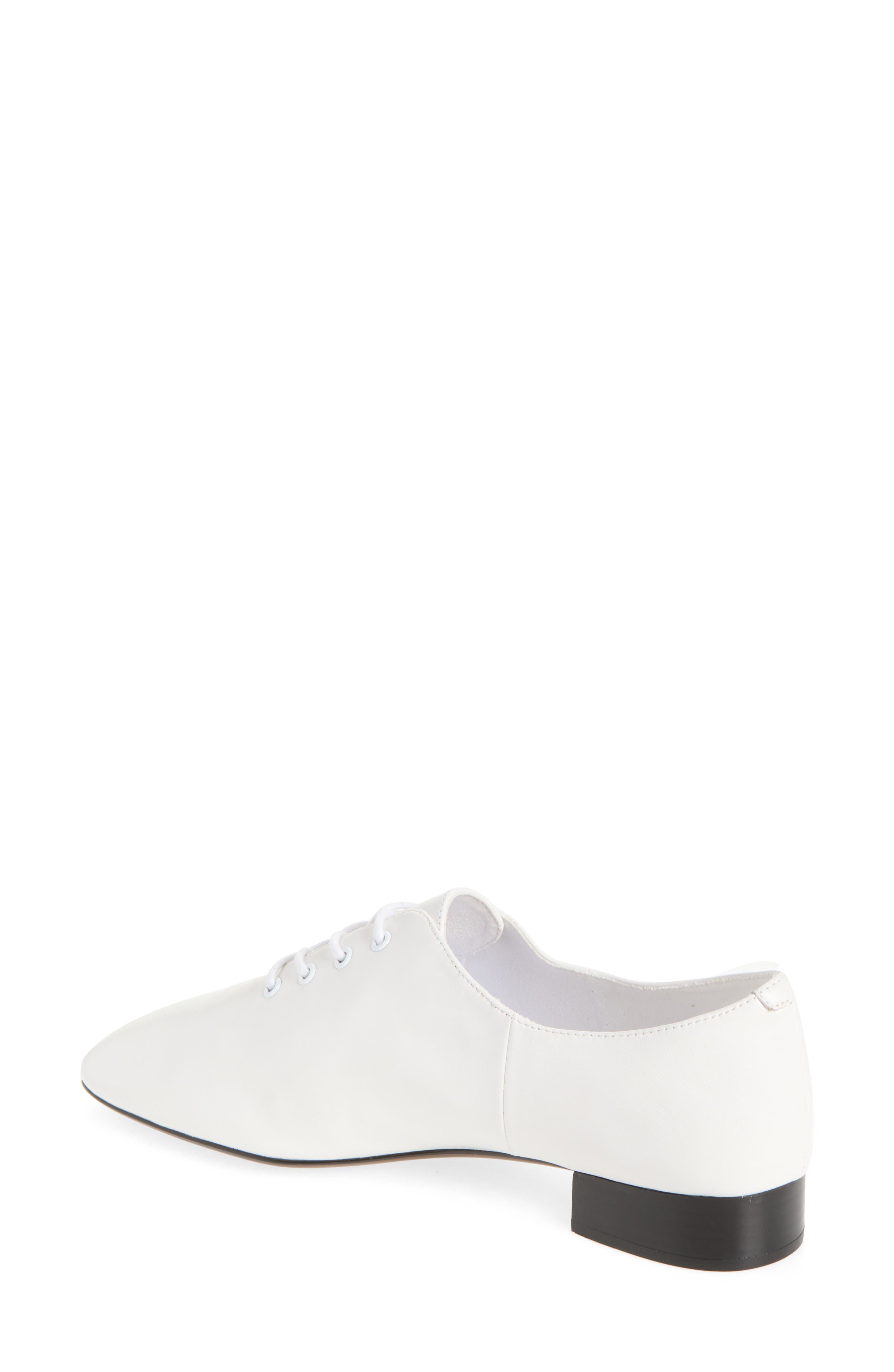 Swingdance Lace-Up Jazz Oxford, Alternate, color, WHITE