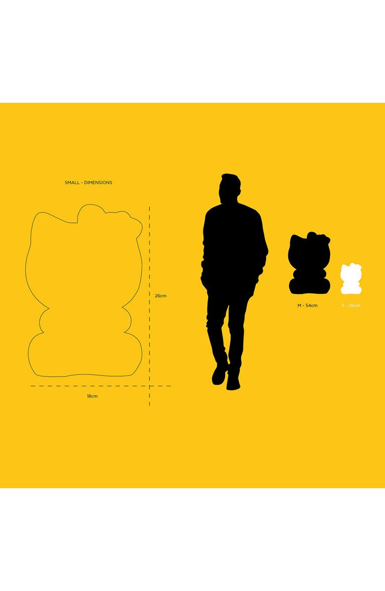 Leblon Delienne Hello Kitty With Apple Figurine, Alternate, color, Red / White