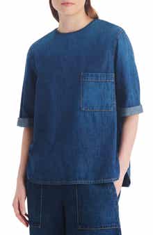 TWP Oversize Cotton Denim Shirt