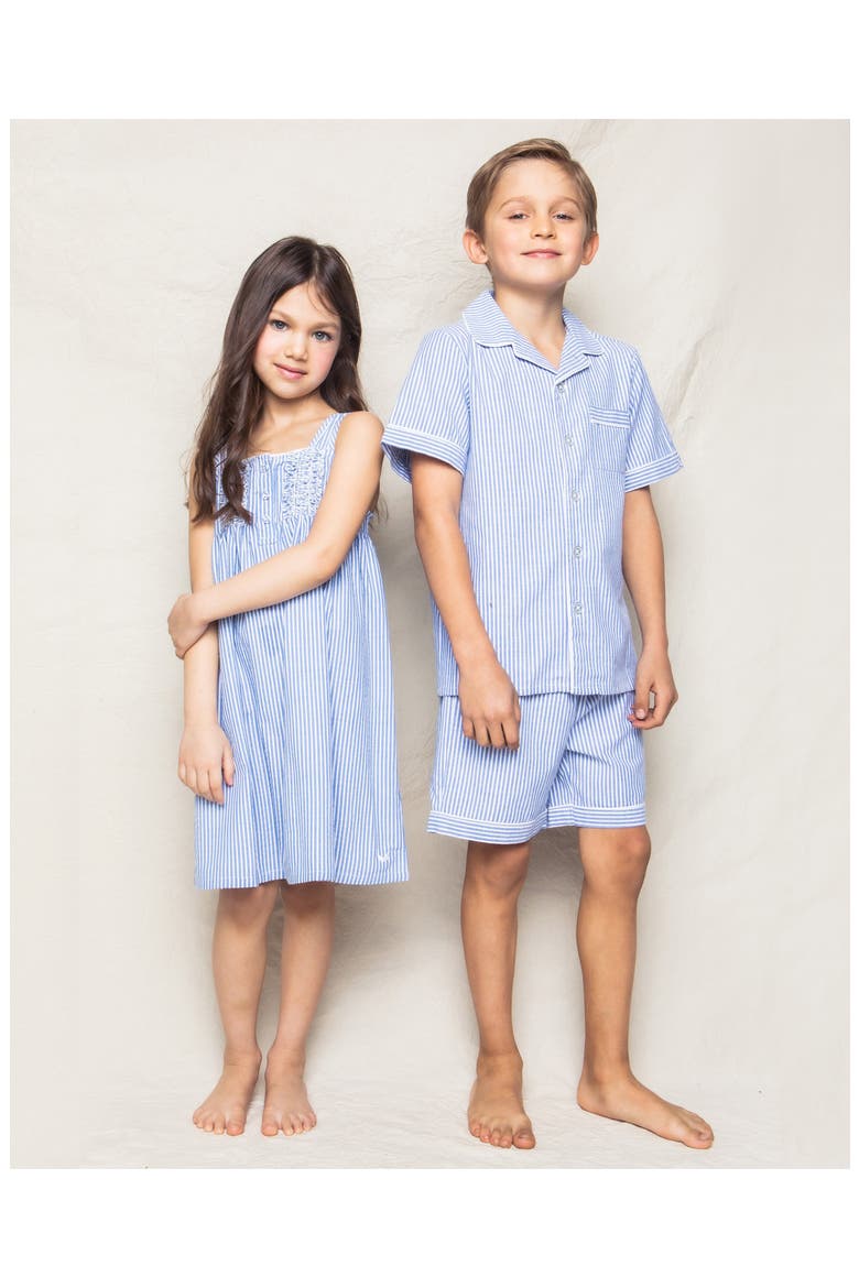 Stripe Amelie Nightgown Nightgown, Alternate, color, BLUE