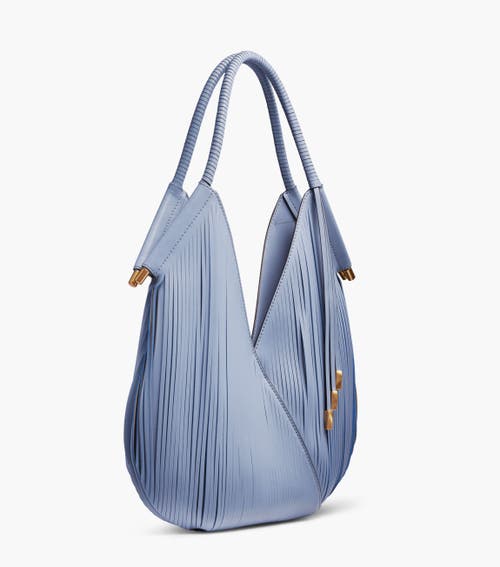 Donna Karan New York Baldwin Lasercut Mini Shoulder In Gray