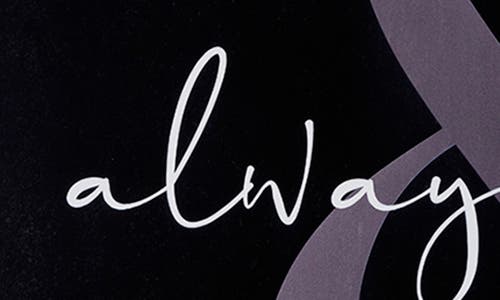 Parkland Collection Stratton Home Decor Always & Forever Wall Art In Black