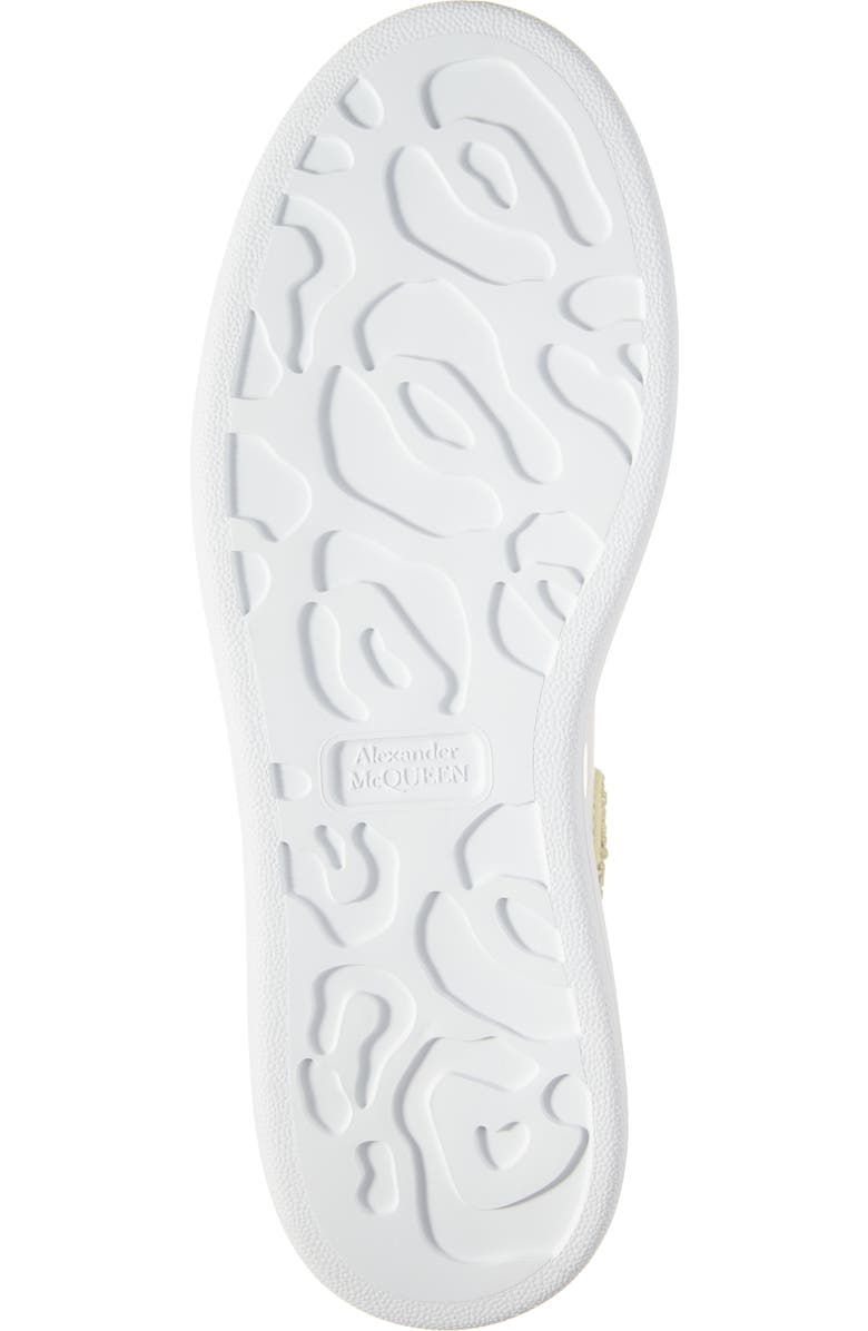 McQueen Oversized Crystal Embellished Sneaker, Alternate, color,