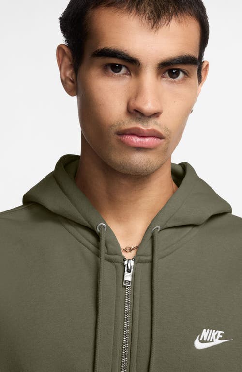 Nike Club Fleece Zip Hoodie In Multi