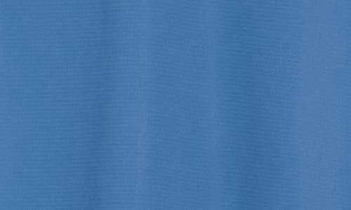 Greg Norman Tournament Textured Solid Knit Polo In Blue
