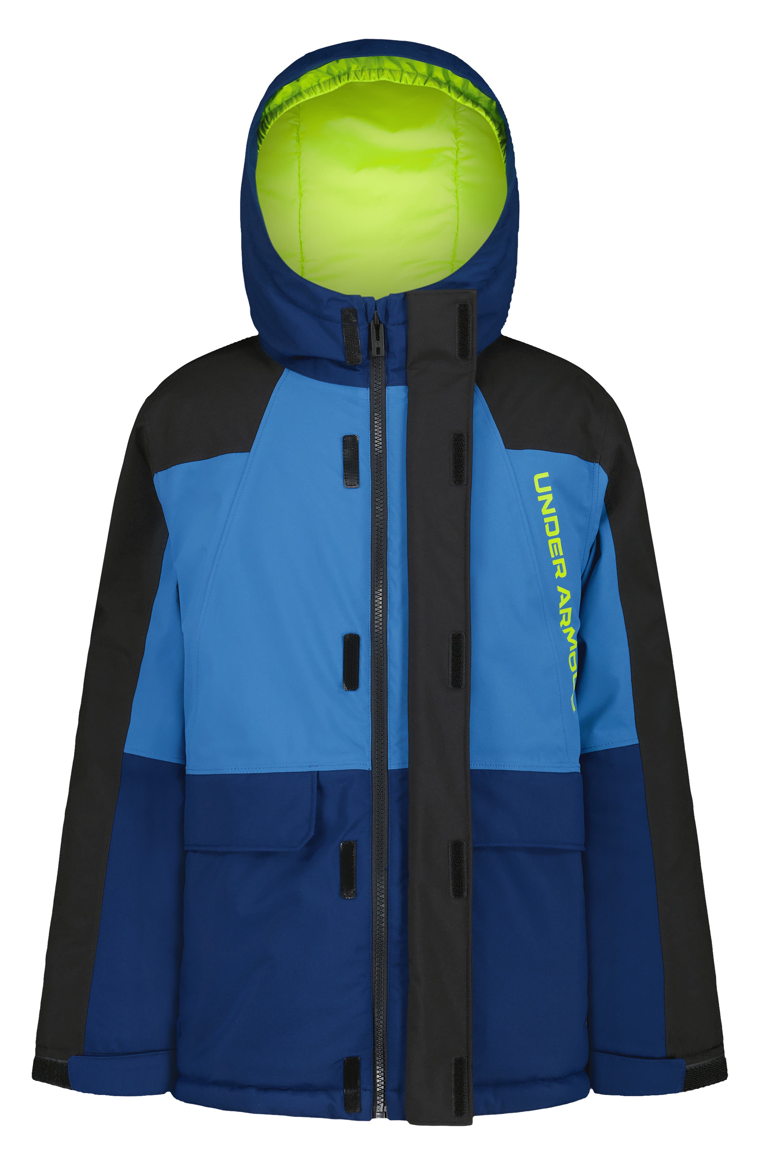 【美品】Under Armour フード付きスキーウェアジャケット Under Armour Kids' Powderhound Performance Jacket | Nordstromrack