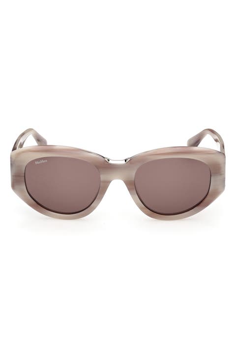 52mm Round Sunglasses