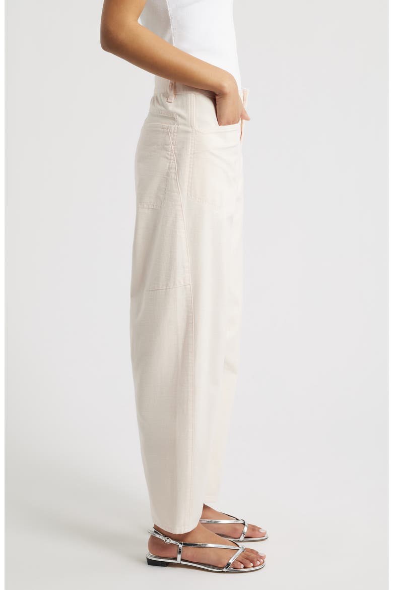 Stevie Tapered Stretch Cotton Utility Pants, Alternate, color, LTPNK