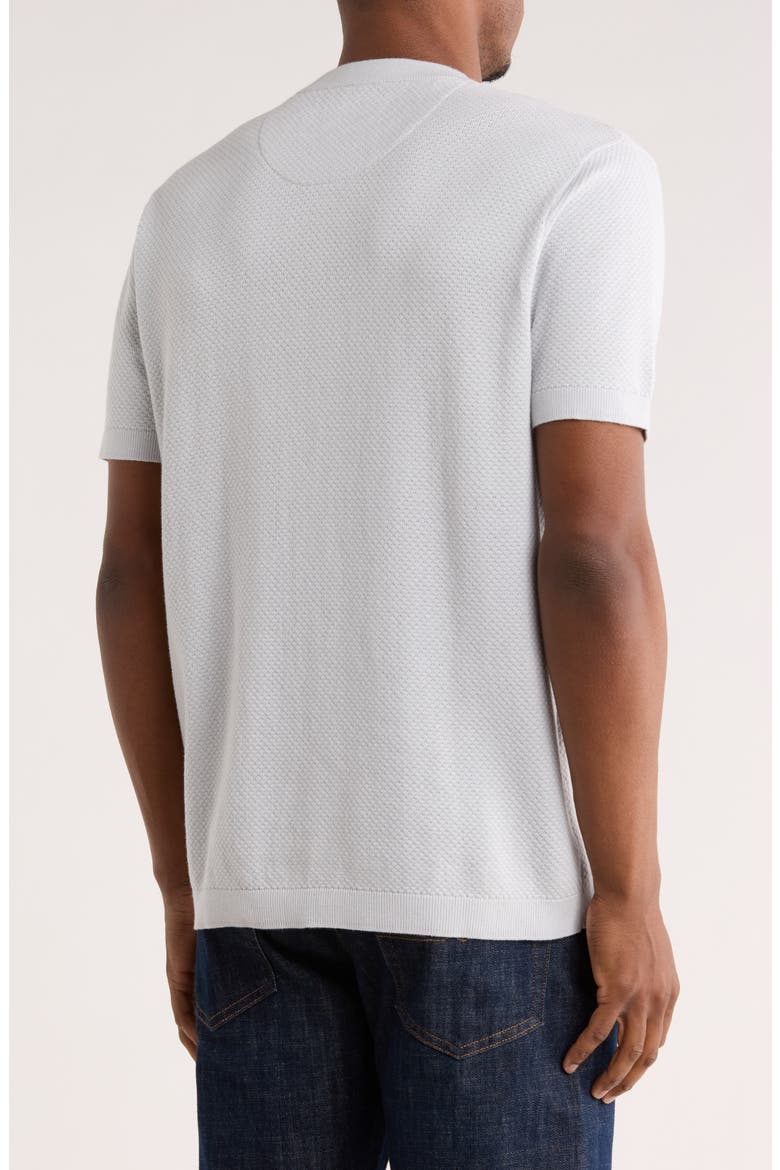 Cotton Sweater T-Shirt, Alternate, color, GREY