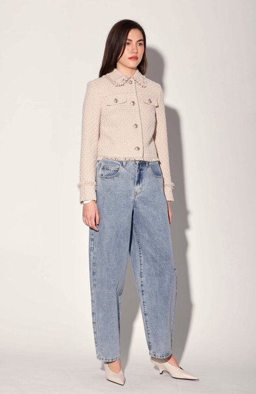 Walter Baker Declan Jacket In Neutral