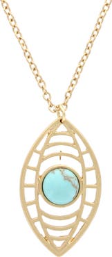 OLIVIA WELLES Eyes On You Necklace