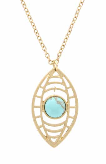 OLIVIA WELLES Eyes On You Necklace