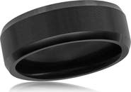 BLACKJACK 8mm Black Tungsten Ring