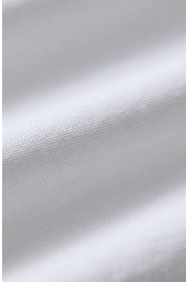 Organic Cotton Softspun Essential Crewneck Long Sleeve Tee, Alternate, color, White