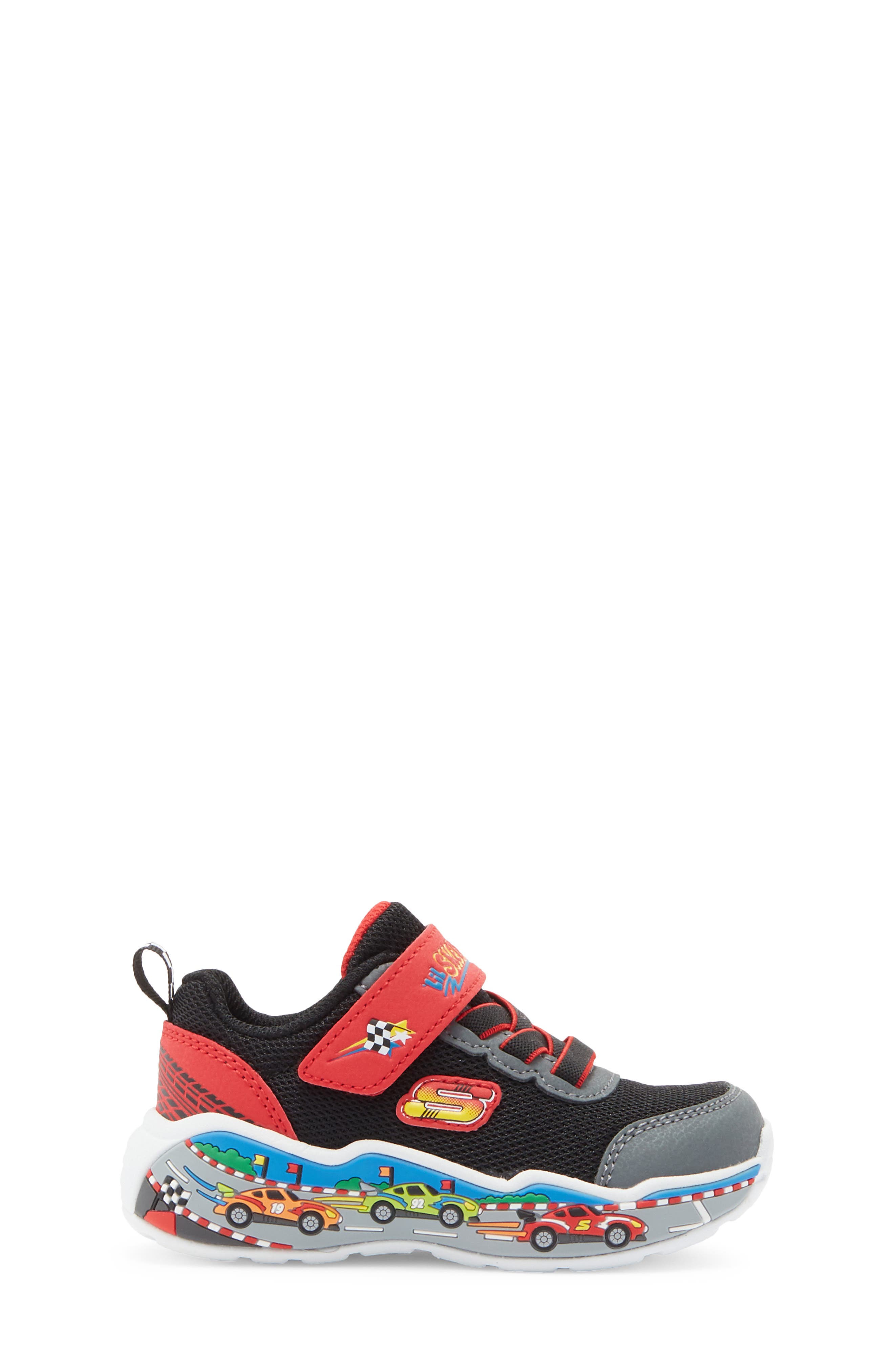 Kids' Play Scene Sneaker, Alternate, color, BKRD-BLACK