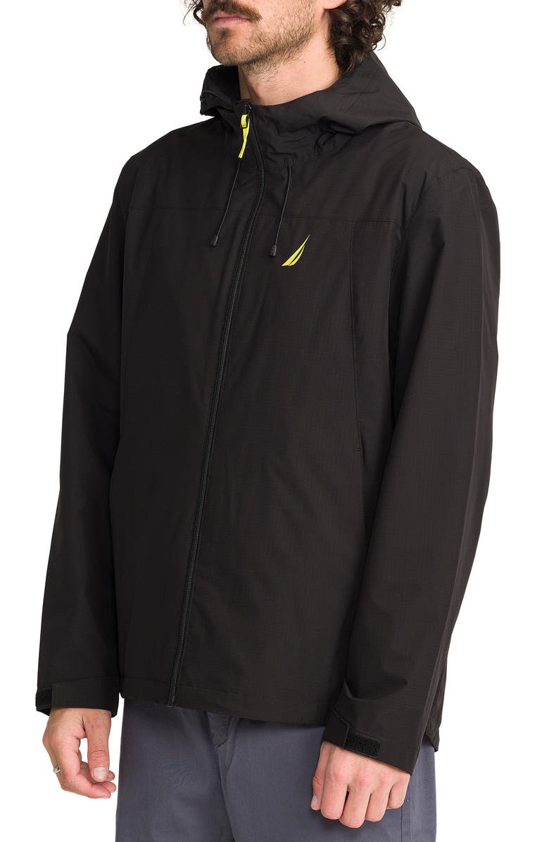 Nautica Lightweight Windslicker, Alternate, color, Black