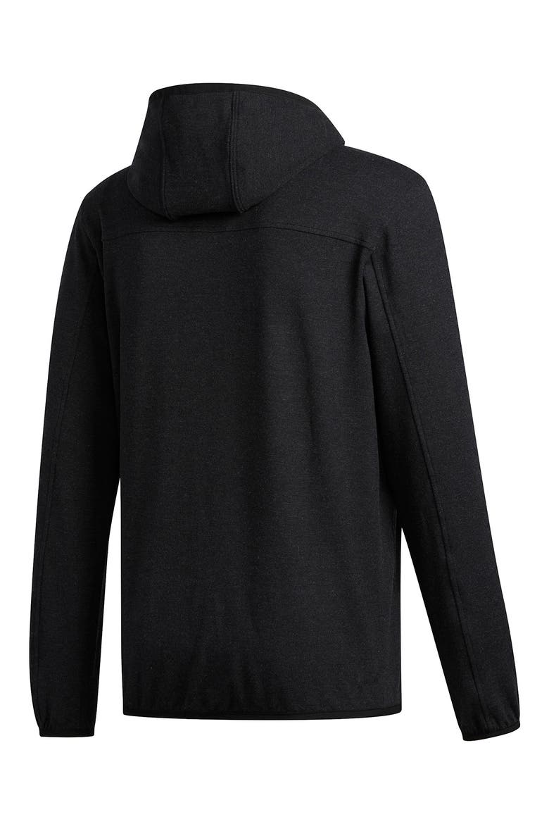 City Studio Fleece Full Zip Hoodie, Alternate, color, BLACK