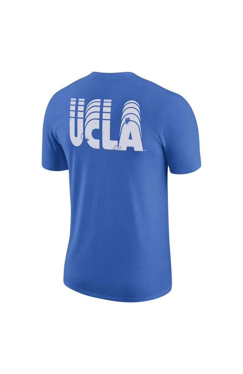 Nike Men's Nike Blue UCLA Bruins Distressed Print Cotton Vault T-Shirt, Alternate, color, 