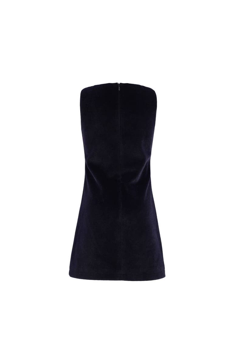 Lola + The Boys Velvet Bow Princess Dress, Alternate, color, 