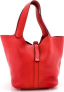 Pre-Owned Hermes Picotin Lock Bag Clemence MM