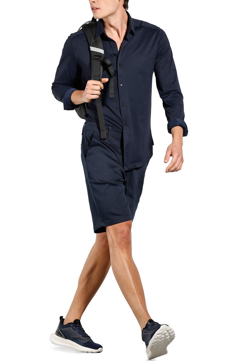 URBAN PERFORMANCE Long Sleeve Everyday Tech Shirt, Alternate, color, Navy