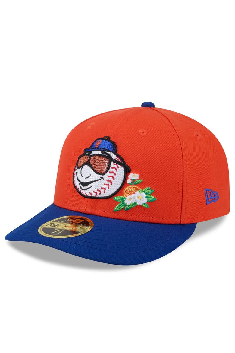 Men's New Era  Orange/Royal New York Mets 2026 Spring Training Low Profile 59FIFTY Fitted Hat, Alternate, color, Orange