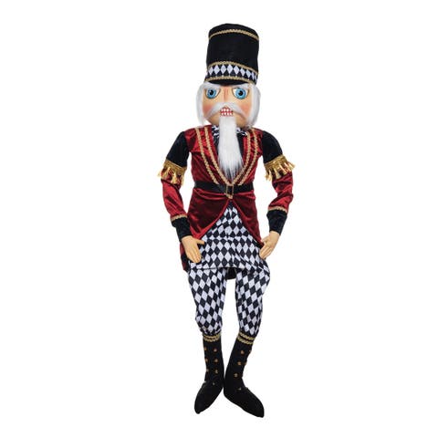 Nash Nutcracker Joe Spencer Gathered Traditions Soft Art Doll Christmas XMAS Winter Holiday Festive Figure Figurine