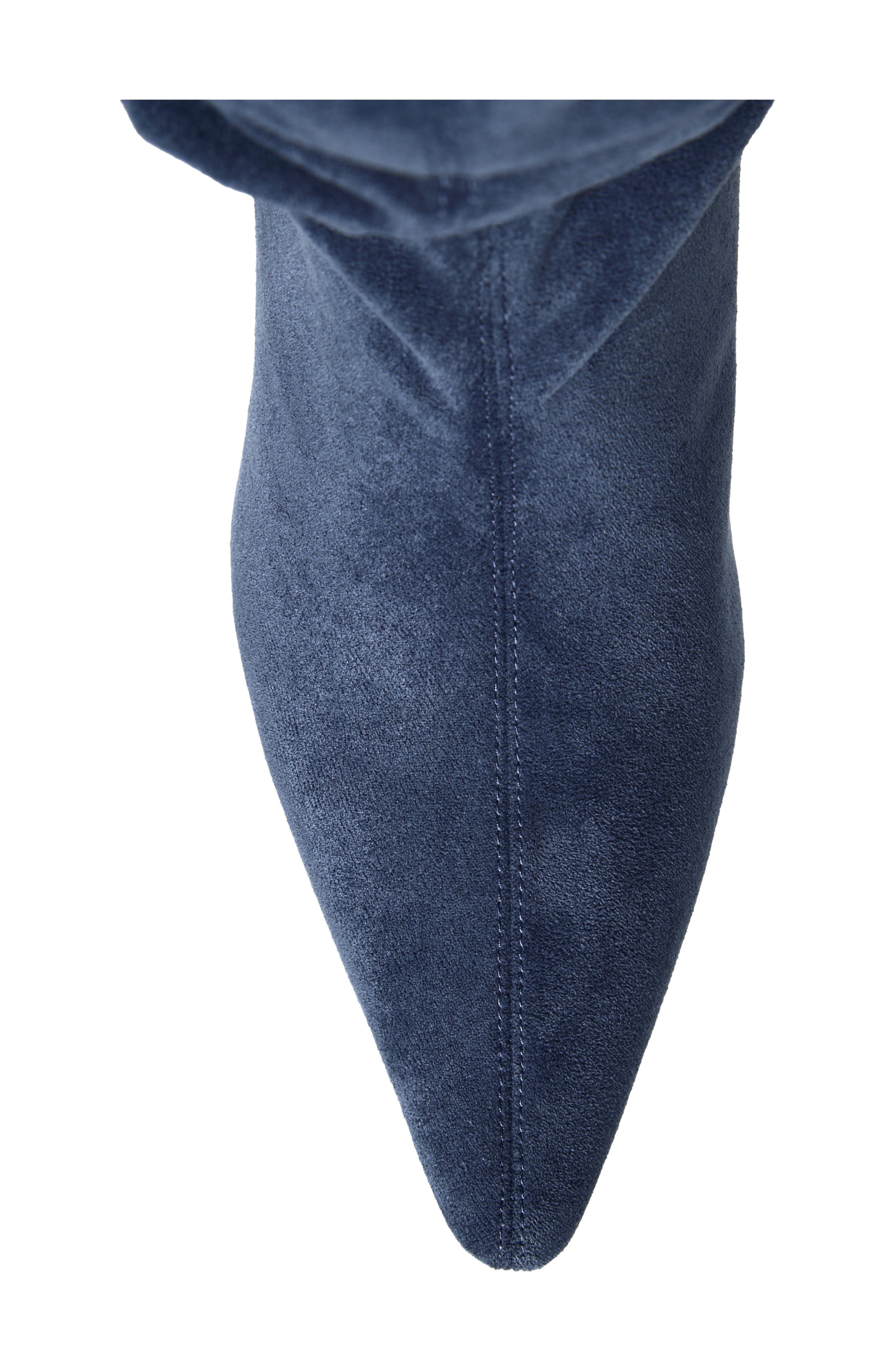 Trixxie Bootie, Alternate, color, BLUE SUEDE