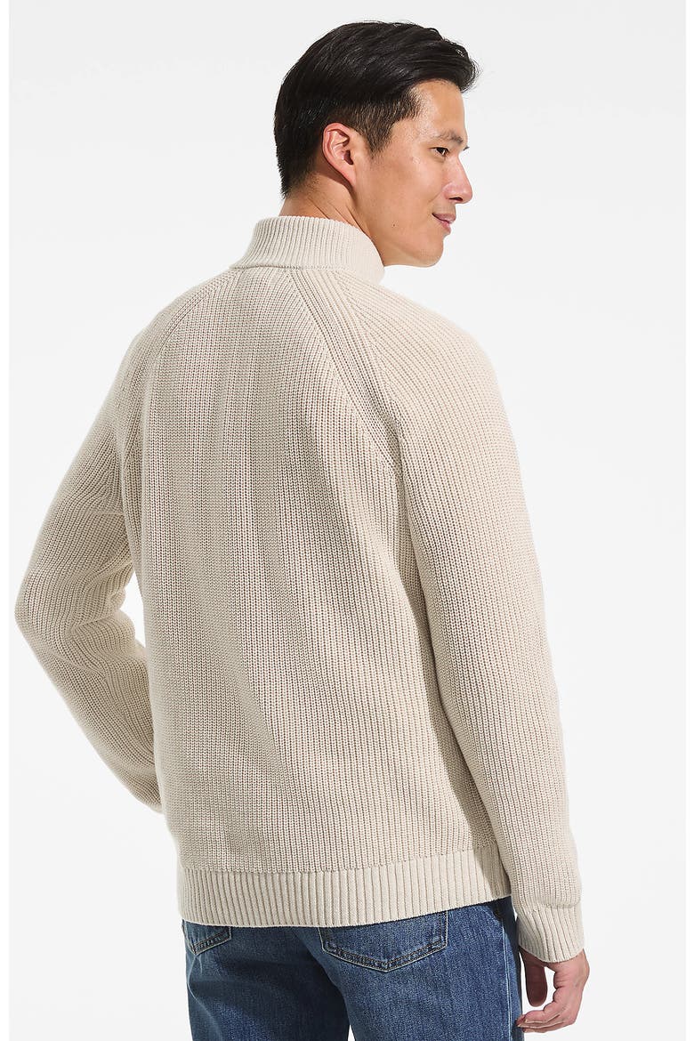 Drifter Quarter Zip Sweater, Alternate, color, Flax Heather