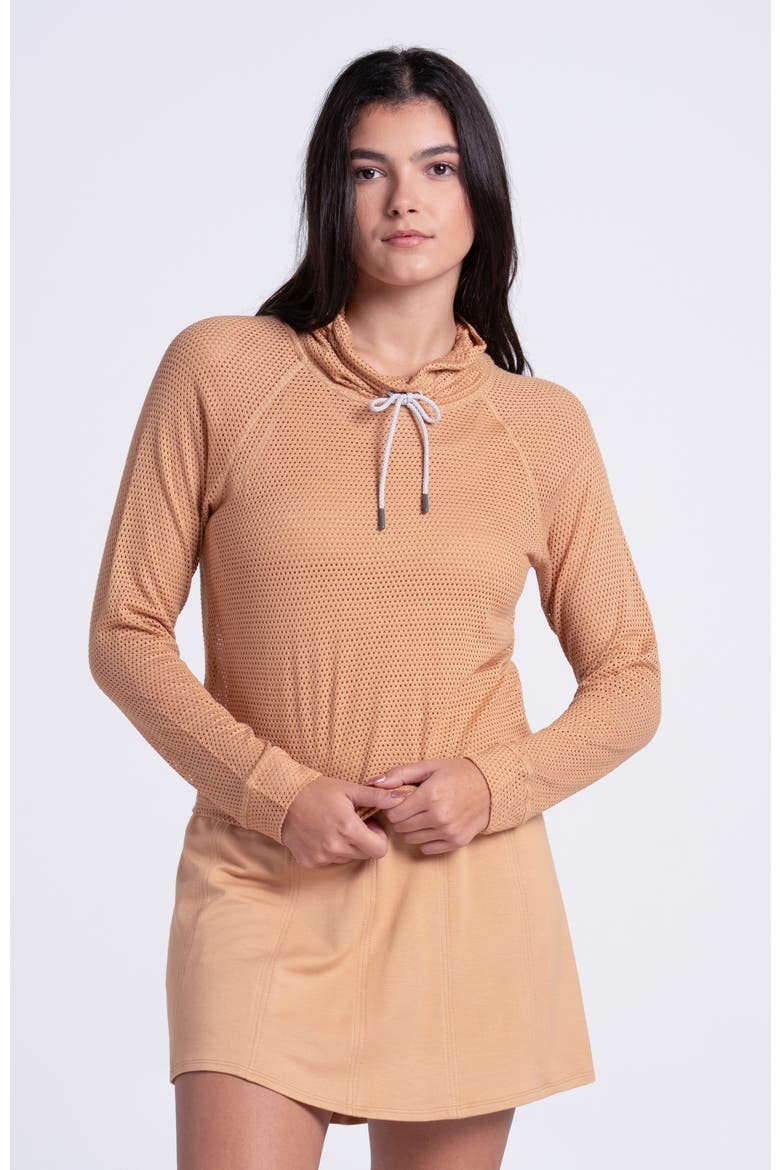 Chill Day Long Sleeve, Main, color, Caramel