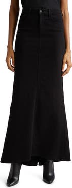 L'AGENCE Kailani Mermaid Denim Maxi Skirt